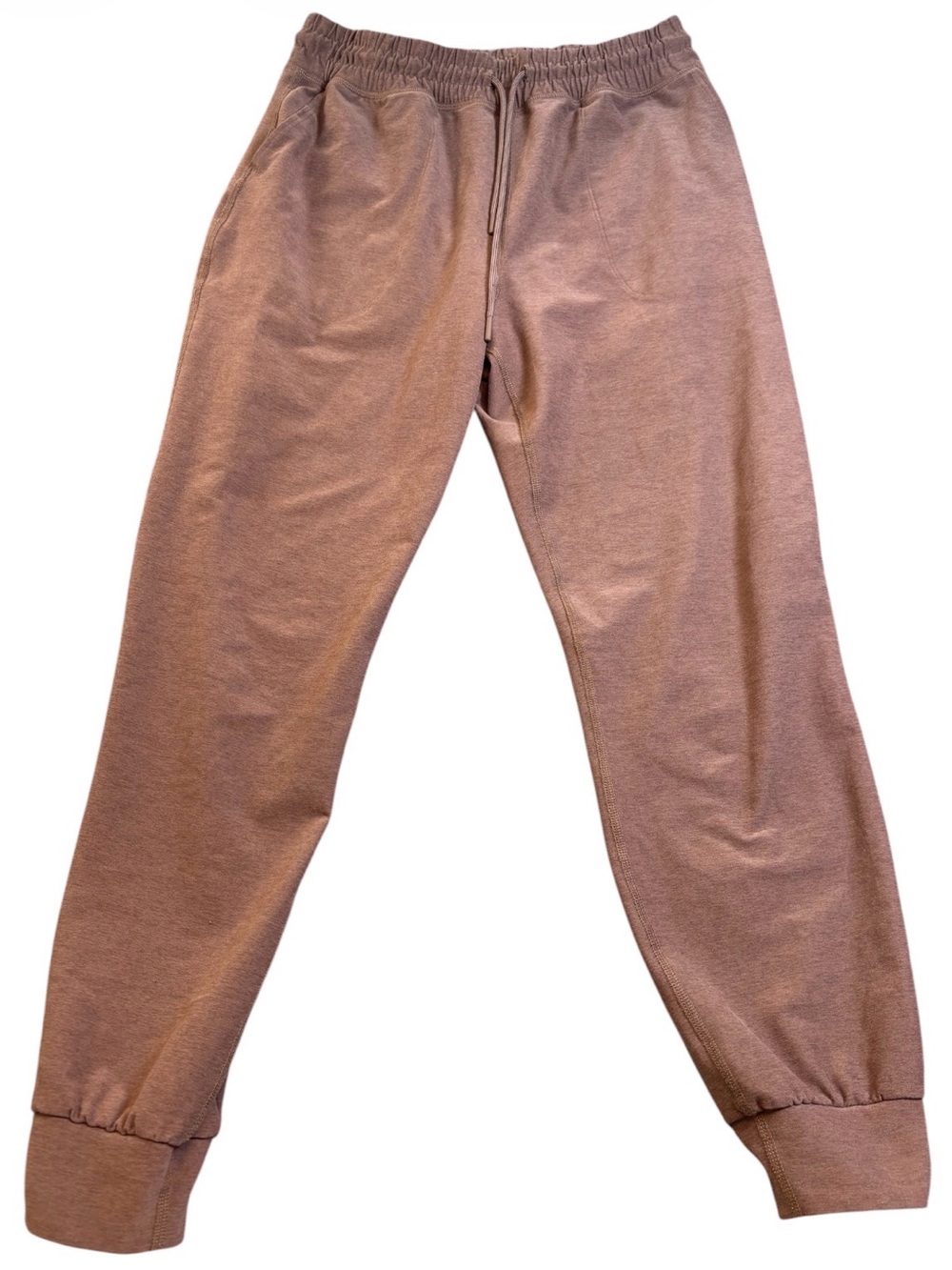 Beyond Yoga Spacedye Midi Jogger Pants Women’s Small Mauve Pink Tapered EUC